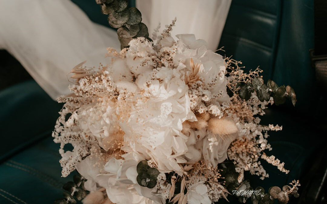La Beauté Intemporelle des Bouquets de Mariée en Fleurs Éternelles