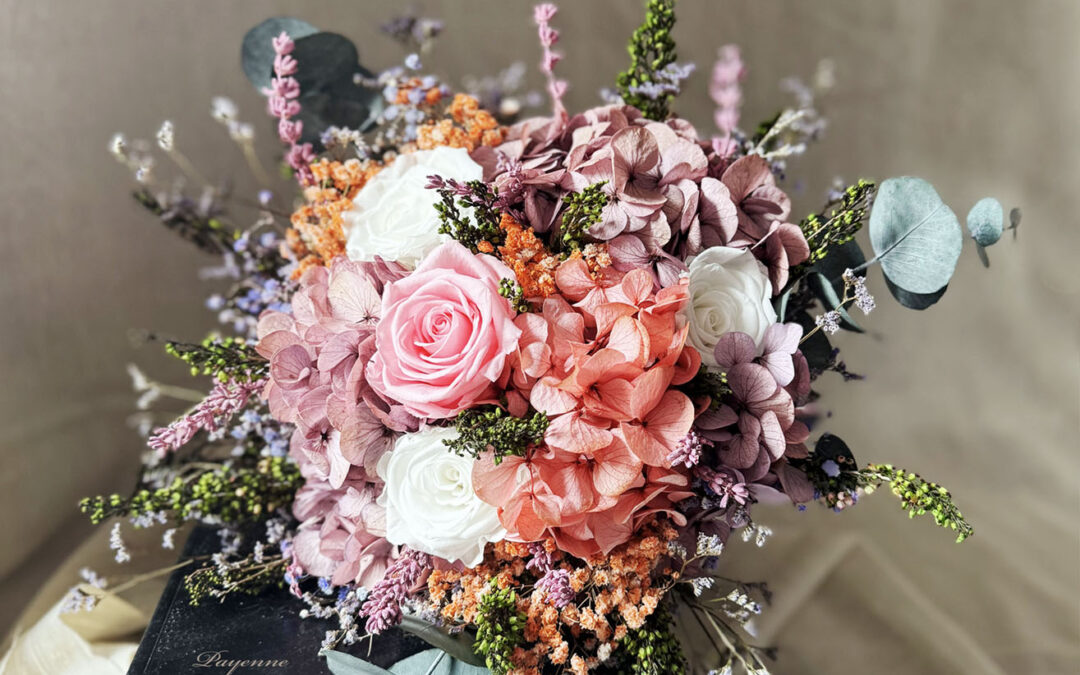 Bouquet Champêtre et Poétique : Le Cadeau Idéal pour Noël de l’Atelier Payenne